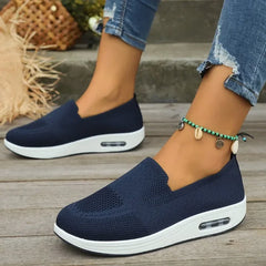 BreezeStride Women's Slip-On Trainers