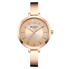 CURREN Fashion Gold Ultra-Thin Women’s Watch