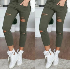 Urban Edge Ripped Stretch Jeans
