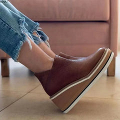 Elegant Step Women's Wedge Boots