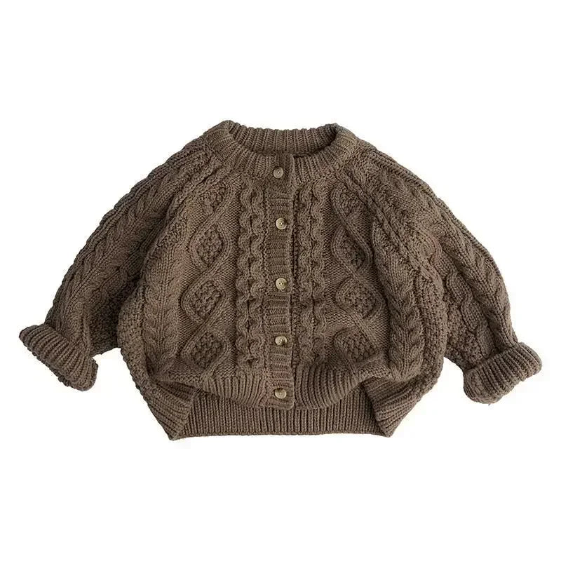 Kids' Chunky Knit Cardigan