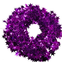 Star Tinsel Garland, 7.5 m