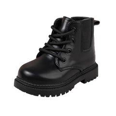Kids' Waterproof Lace-Up Boots with Zip