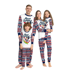 Festive Snowman Family Pyjama Set