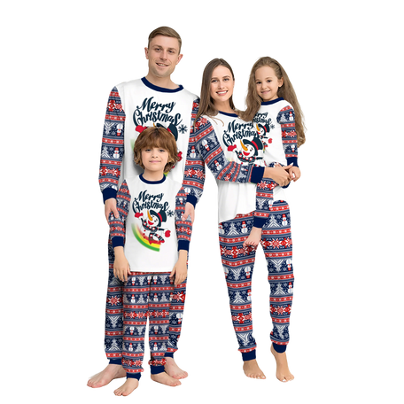 Festive Snowman Family Pyjama Set