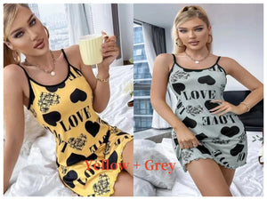 Dreamy Nights Halter Pyjama Dress