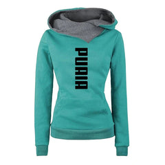 Women's Casual Tracksuit Set – Hooded Sweatshirt & Jogger Pants Outfit