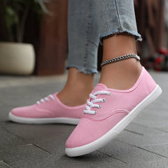 Canvas Charm: Women's Everyday Sneakers