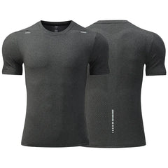 Men’s Quick-Dry Fitness T-Shirt – Breathable Short-Sleeve Running & Cycling Top