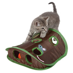 Cat Play Tent with 9 Peek Holes