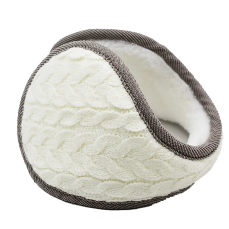 Behind-the-Head Knitted Earmuffs