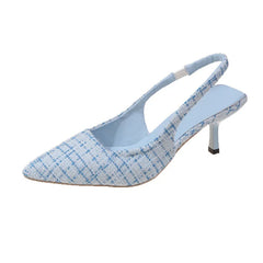 Azure Elegance High Heel Sandals