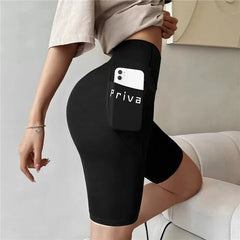 Women's High-Waisted Sports Shorts – Workout & Yoga Fitness Shorts