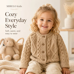 Kids' Chunky Knit Cardigan