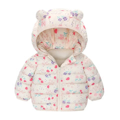 Kids' Lightweight Hooded Puffer Jacket