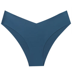 WarmSteps Seamless V-Cut Bikini Panties – Soft, Sexy & Invisible Comfort