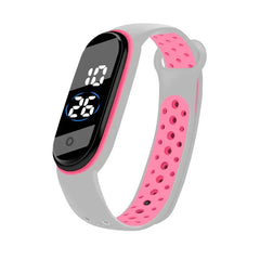 Kids' Waterproof LED Sports Watch