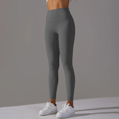 Women's High-Waisted Naked Feel Leggings – Seamless Yoga & Gym Workout Tights