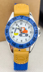 Kids' Colourful Number Quartz Watch