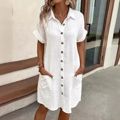 Summer Breeze V-Neck Dress