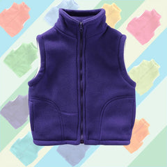 CozyFleece Kids’ Winter Vest – Warm & Stylish