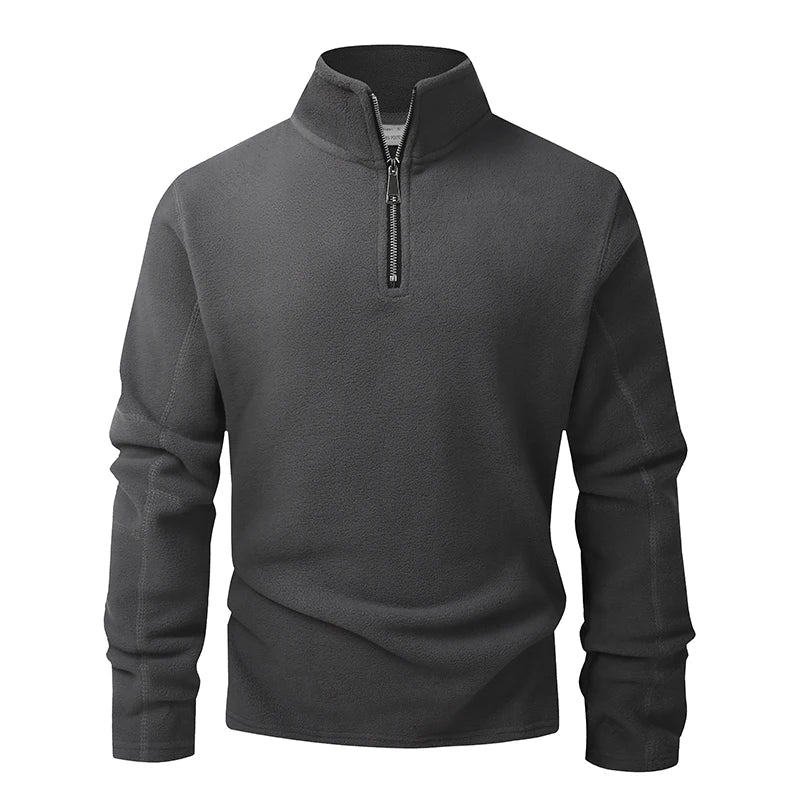 Men's Quarter-Zip Fleece Sweatshirt