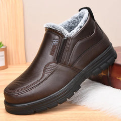 Men's Waterproof Warm Lined Snow Boots