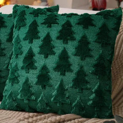 Plush Christmas Cushion Cover, 45 x 45 cm