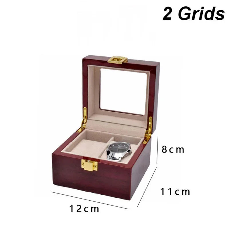 Wooden Watch Box, 1 to 12 Slots