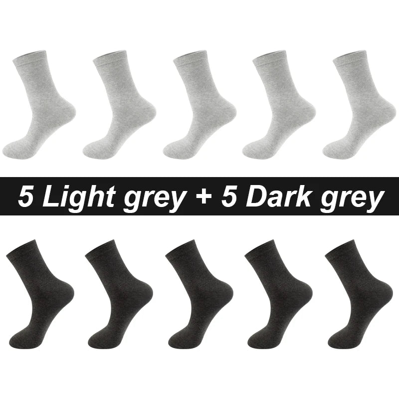 Men's Cotton Rich Socks, 10 Pairs