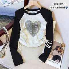 Girls' Long-Sleeve Cotton Tee – Soft & Stylish Everyday Wear