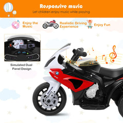 ZoomStar Kids Electric Ride-On Motorcycle