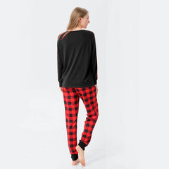 Festive Family Plaid Pyjama Set - Cosy Christmas