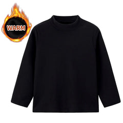 Kids’ Soft Knit Long-Sleeve T-Shirt – Autumn & Winter Essential