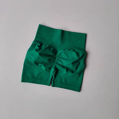 BreezeFit High-Waist Yoga Shorts