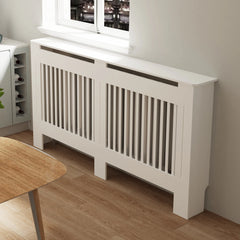 Super Tall 100CM Radiator Cover – Modern MDF Grill Shelf Cabinet