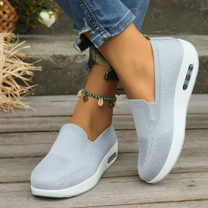 BreezeStride Women's Slip-On Trainers, image 2