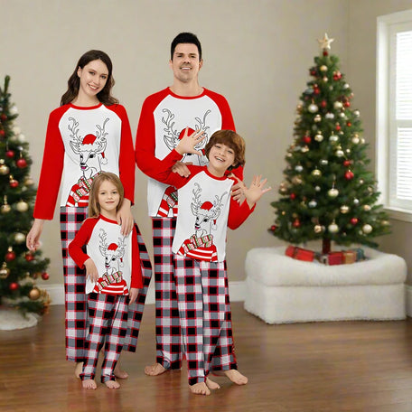 Festive Family Pyjama Set for Christmas Cheer
