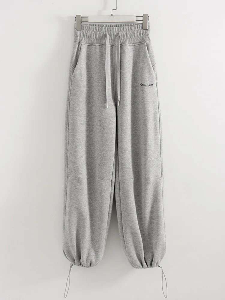 Women's Fleece Crop Hoodie and Joggers Set