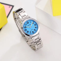 Kids' Stainless Steel Quartz Watch
