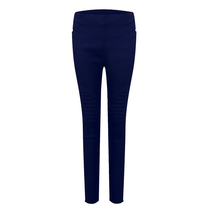 Chic Stripe Slim-Fit Trousers, image 2