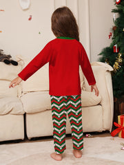 Festive Family Pyjama Set - Elk Patterned Plaid Comfort