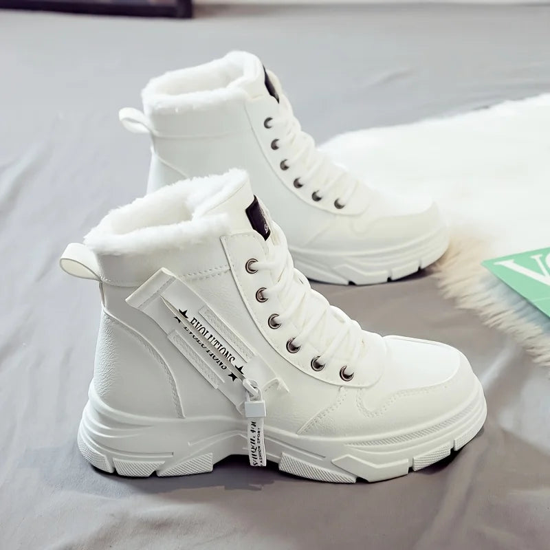 Women's Insulated Thick Sole Ankle Boots