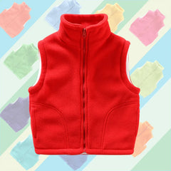 CozyFleece Kids’ Winter Vest – Warm & Stylish