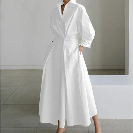 Elegance Anew: Polo Swing Dress