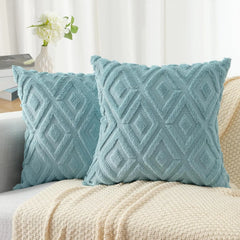 Velvet Diamond Cushion Cover, 45 x 45 cm