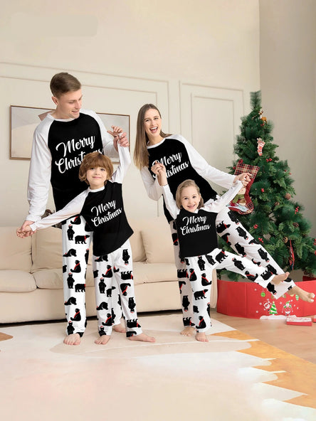 Festive Elk Family Pyjama Set