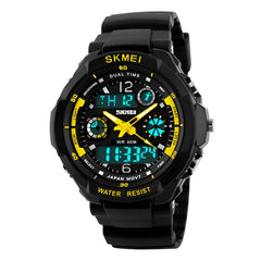 SKMEI Kids' Waterproof Dual Display Sports Watch