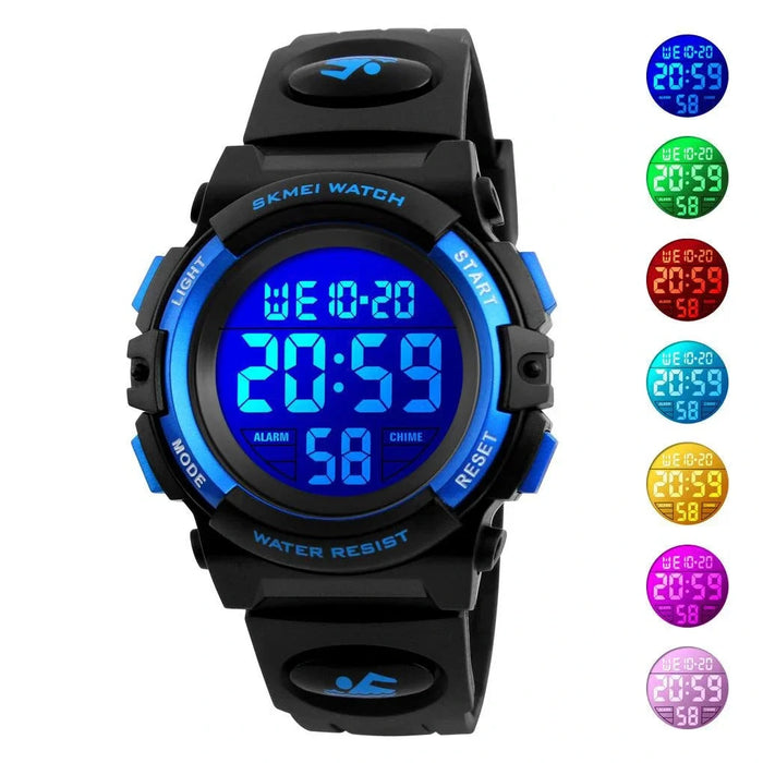 SKMEI Kids' Waterproof LED Digital Watch, image 2