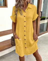Summer Breeze V-Neck Dress